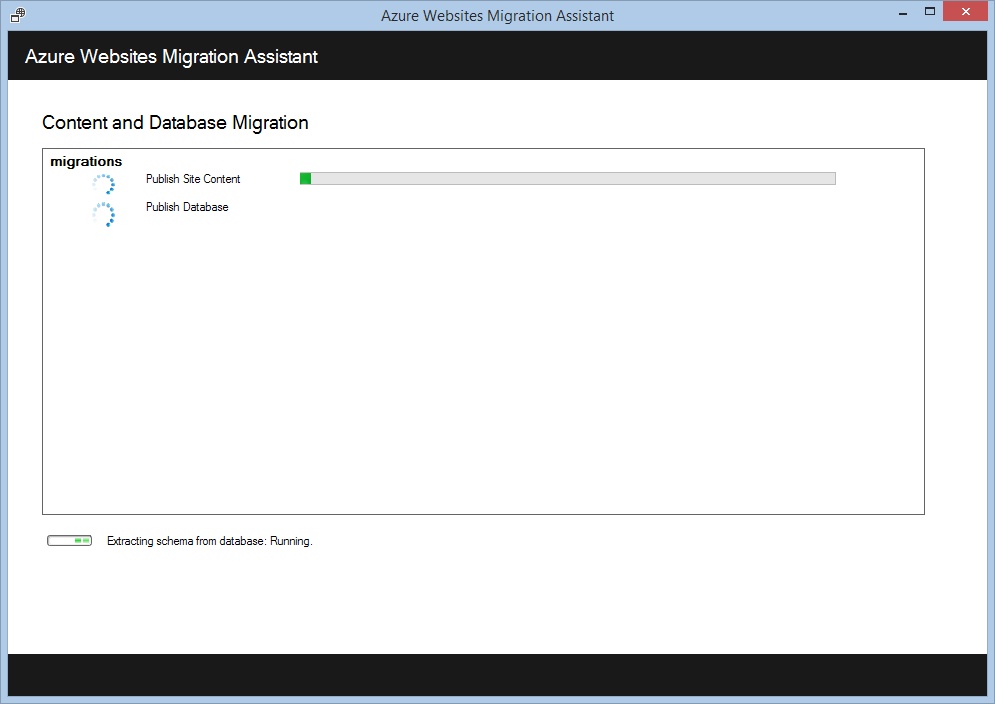 Миграция сайтов в облако вместе с Azure Websites Migration Assistant