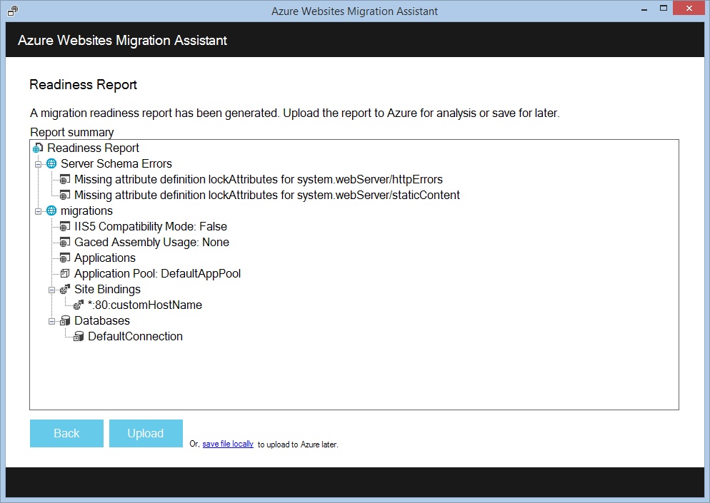 Миграция сайтов в облако вместе с Azure Websites Migration Assistant