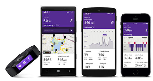 Band   умный фитнес браслет от Microsoft
