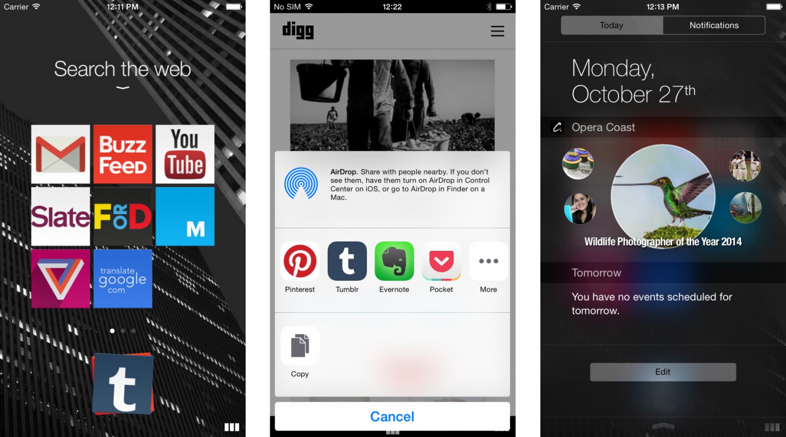 Синхронизация с Opera для Андроида и обновлённый Opera Coast Синхронизация с Opera для Андроида и обновлённый Opera Coast