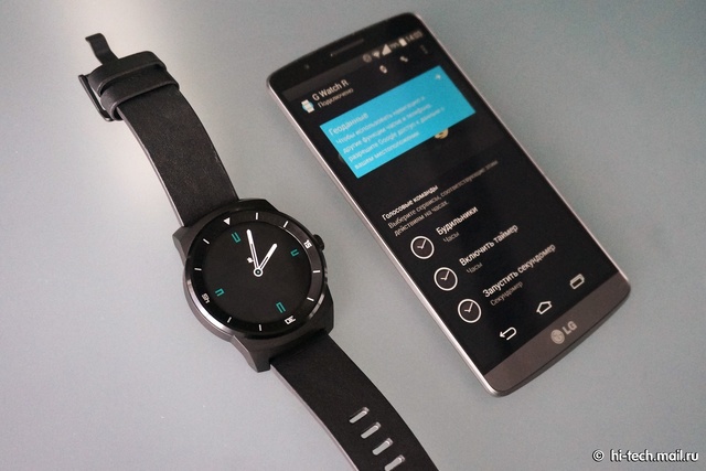 Обзор LG G Watch R, главного конкурента Moto 360