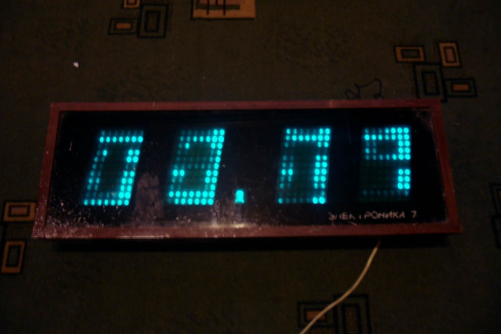Восстанавливаем старые часы «Электроника 7»