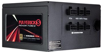 В серию блоков питания Xigmatek Maverick S вошли модели мощностью до 600 Вт