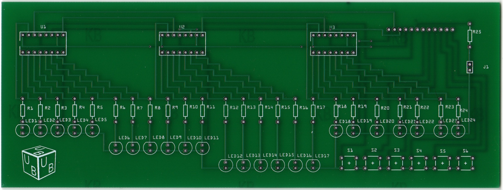 Бинарные часы с будильником и таймером на Arduino Uno