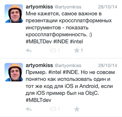 #MBLTDev 2014 глазами простого iOS разработчика из Тинькофф Банка