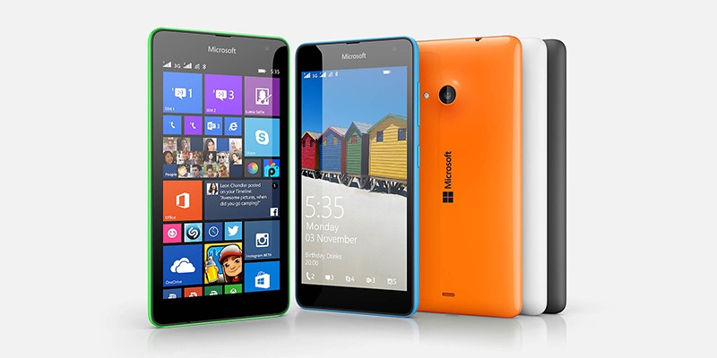 Lumia 535 — первый смартфон Microsoft Lumia