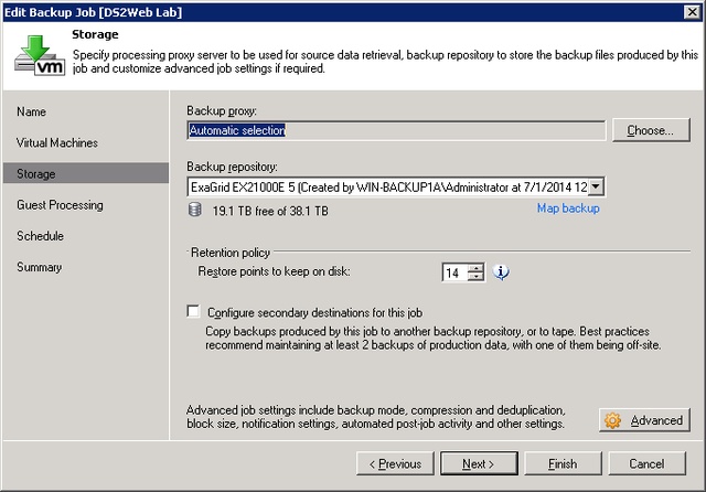 Обзор системы хранения резервных копий ExaGrid EX21000E — тест с Veeam Backup & Replication Обзор системы хранения резервных копий ExaGrid EX21000E — тест с Veeam Backup & Replication