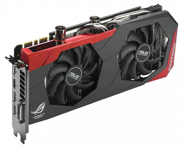 Конфигурация 3D-карты Asus ROG Poseidon GTX 980 включает 2048 ядер CUDA и 4 ГБ памяти GDDR5