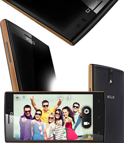 Смартфон Xolo Q1020 оснащен пятидюймовым экраном