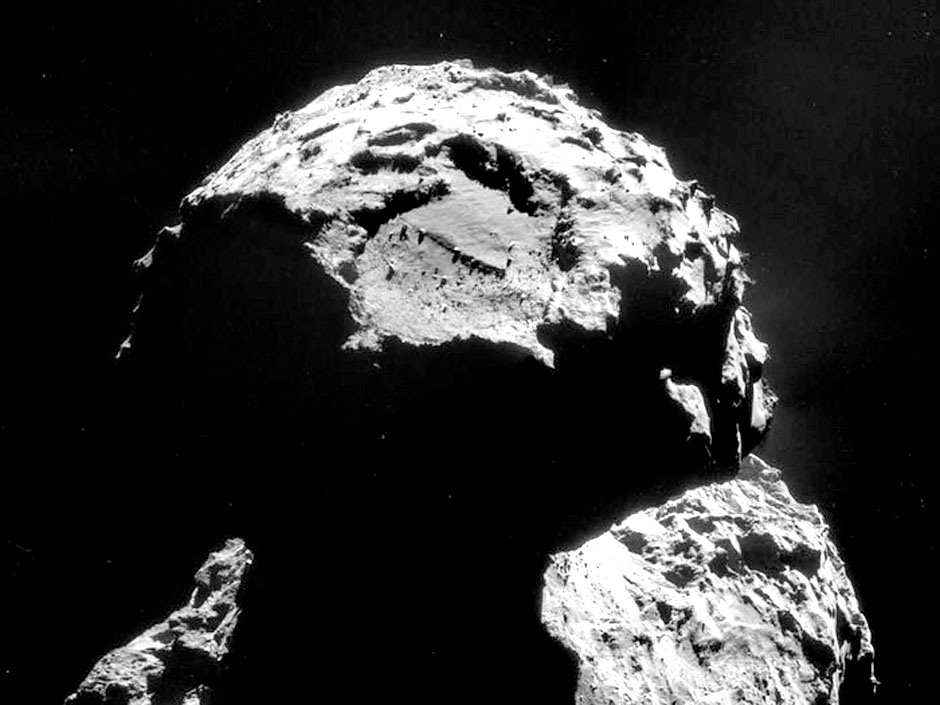 Зонд Philae прислал первые снимки