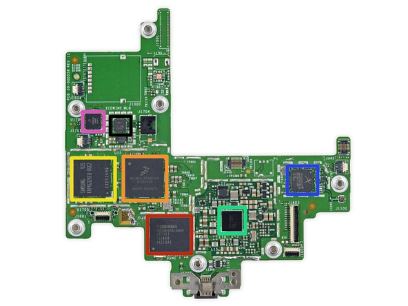 Электронная книга Amazon Kindle Voyage заработала у iFixit семь баллов - 5 Amazon Kindle Voyage iFixit