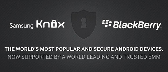 Фирменную систему защиты Samsung KNOX дополнит кроссплатформенная технология BlackBerry BES12