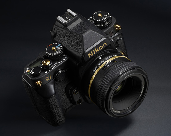 Камера Nikon Df Gold Edition будет выпущена партией из 1600 штук