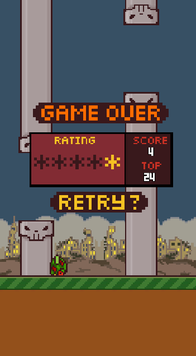 [LibGDX] Создаем клон Flappy Bird — Zombie Bird - 117