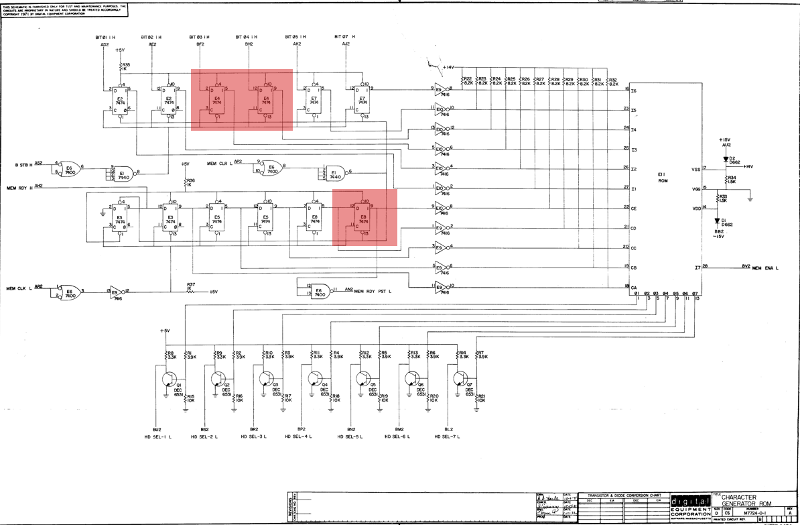 Восстановление PDP 11-04. Терминал LA30 Decwriter - 10