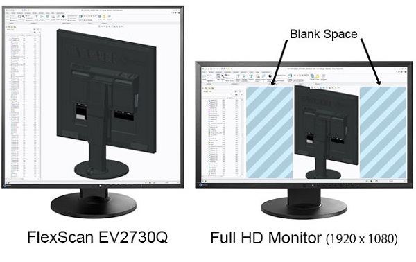 Eizo EV2730Q: монитор с соотношением сторон один к одному - 1