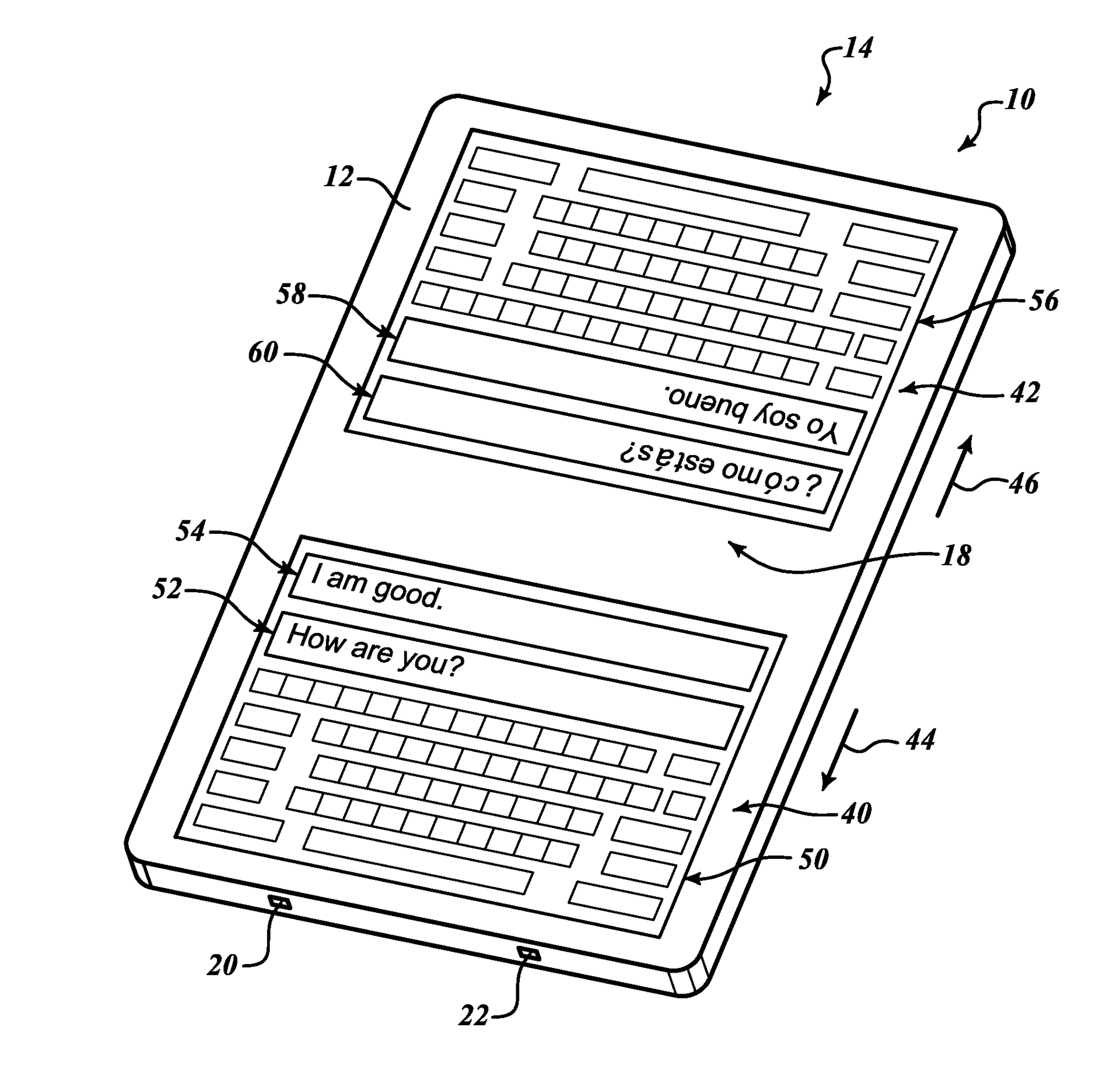 Текстовый переводчик на двоих от Google - 1