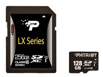 Семейство карт памяти Patriot LX расширено моделями емкостью до 256 ГБ - 1