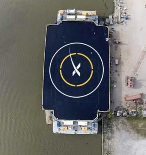 SpaceX приступила к тестированию посадочных площадок для космических кораблей