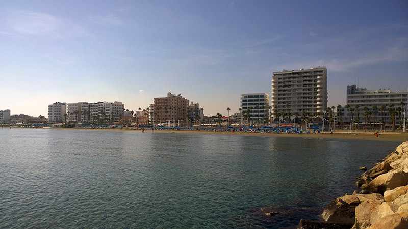 Фриланс на Кипре - 7 Осенний пляж Кипра