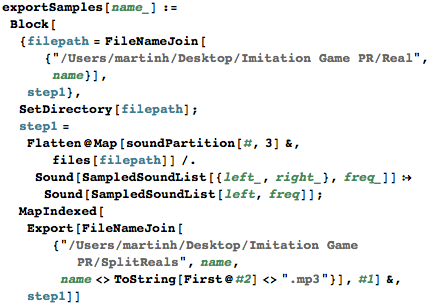 Excluding single-channel audio files