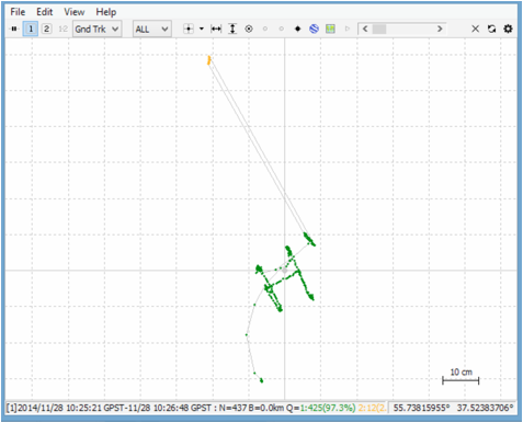 RTKLib – Сантиметровая точность GPS-ГЛОНАСС в пост-обработке - 11 RTKLib – Сантиметровая точность GPS-ГЛОНАСС в пост-обработке - 11