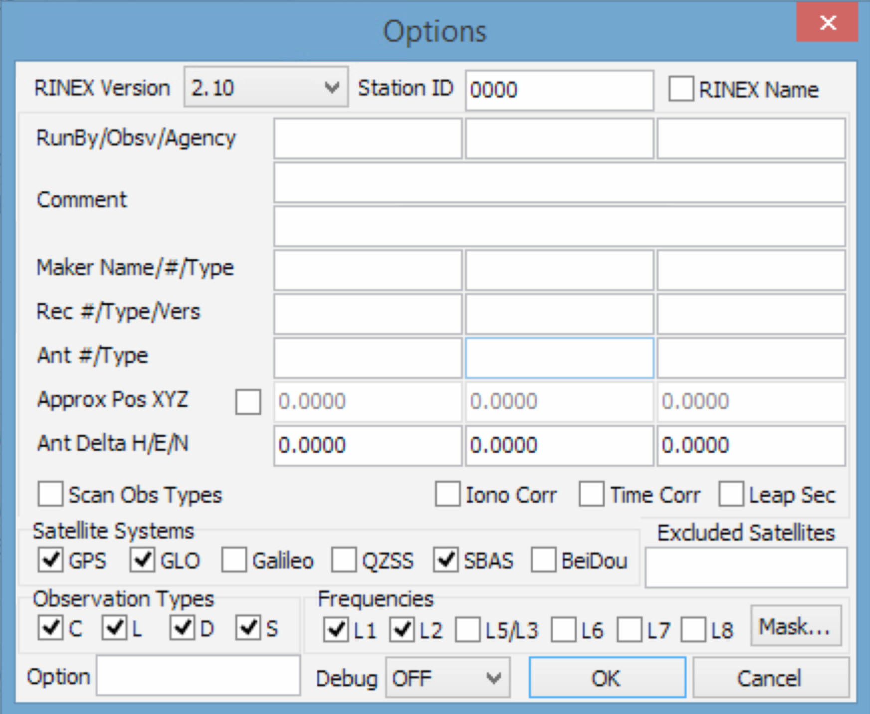RTKLib – Сантиметровая точность GPS-ГЛОНАСС в пост-обработке - 5 RTKLib – Сантиметровая точность GPS-ГЛОНАСС в пост-обработке - 5