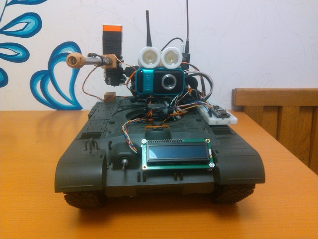 Строим роботанк с управлением по Wifi, камерой, пушкой, блекджеком и т.д - 4 image