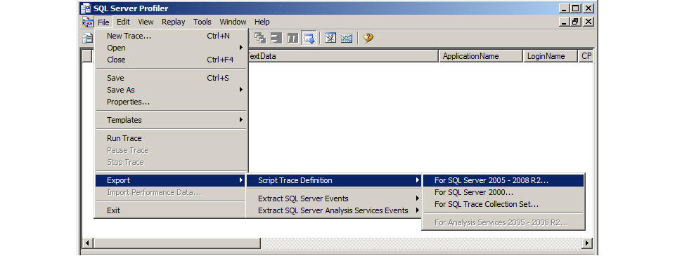 Аналитический отчёт по трейсу Microsoft SQL Server - 9