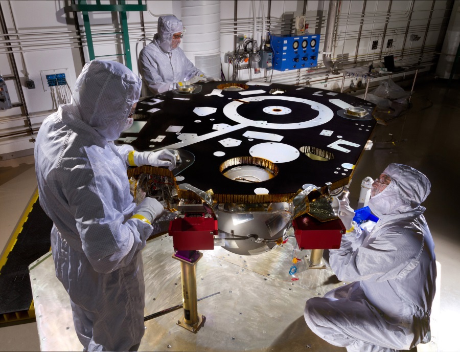 В Lockheed Martin приступили к финальной сборке посадочного модуля для Mars InSight - 1