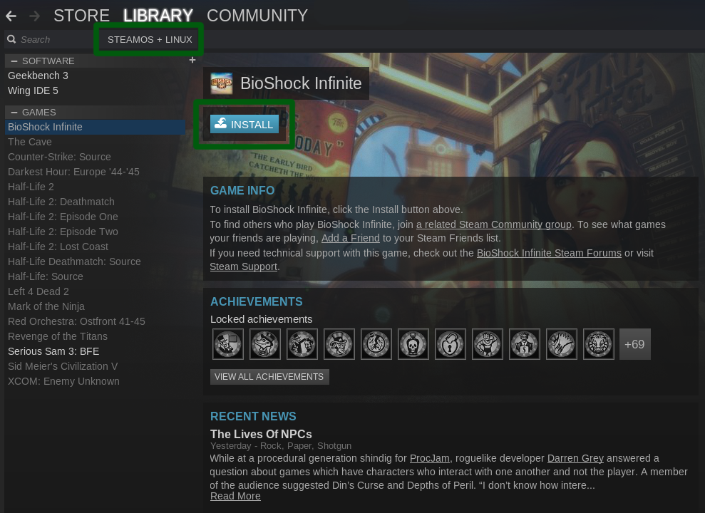 BioShock Infinite скоро выходит под Linux! Сейчас доступен для частичного скачивания - 2