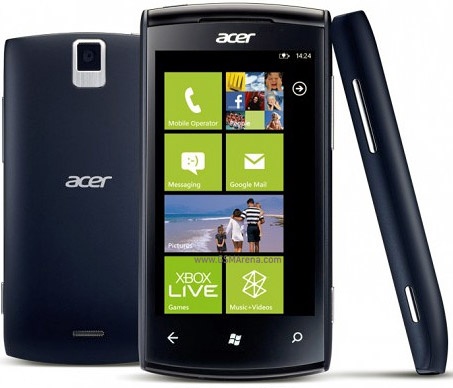 Acer вновь начнет выпуск смартфонов на базе ОС Windows Phone