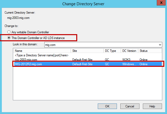 Миграция Windows Server 2003 на Windows Server 2012 R2: Active Directory - 16