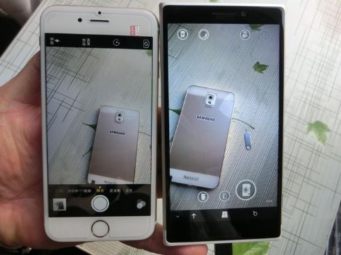 CNBeta выложил в Сеть сравнительные фото iPhone 6 и Nokia McLaren