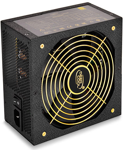 Габариты БП DeepCool Quanta DQ750 EVO равны 150 × 160 × 86 мм