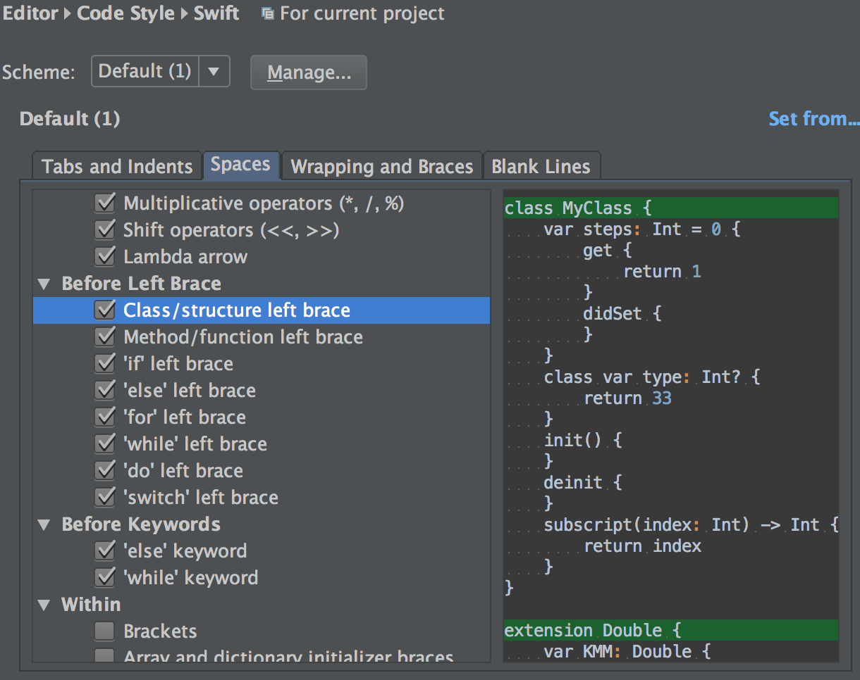 AppCode 3.1 и Swift: быстрое исполнение ваших блестящих идей - 2 AppCode 3.1 и Swift: быстрое исполнение ваших блестящих идей - 2