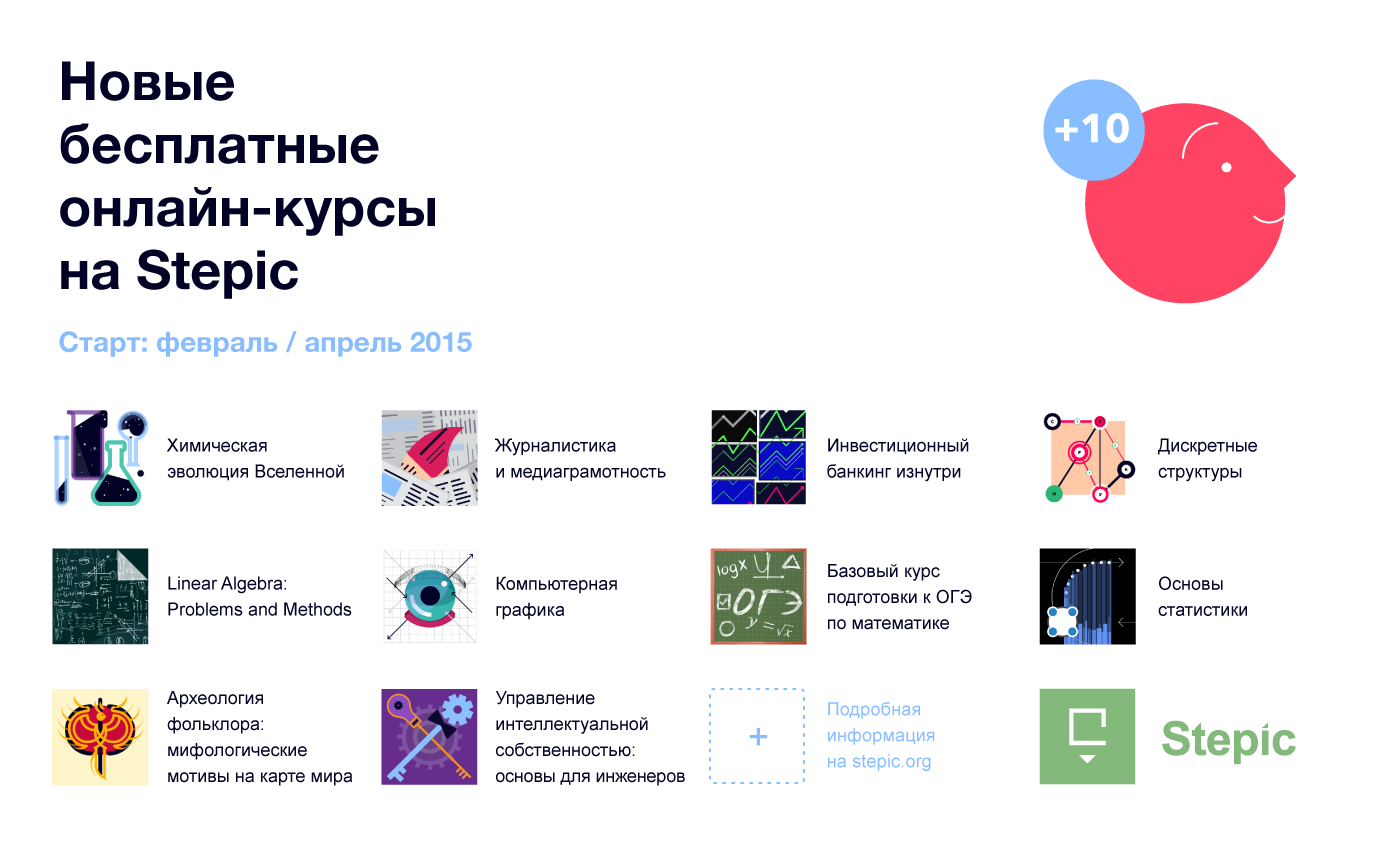 10 новых бесплатных онлайн-курсов на Stepic - 1