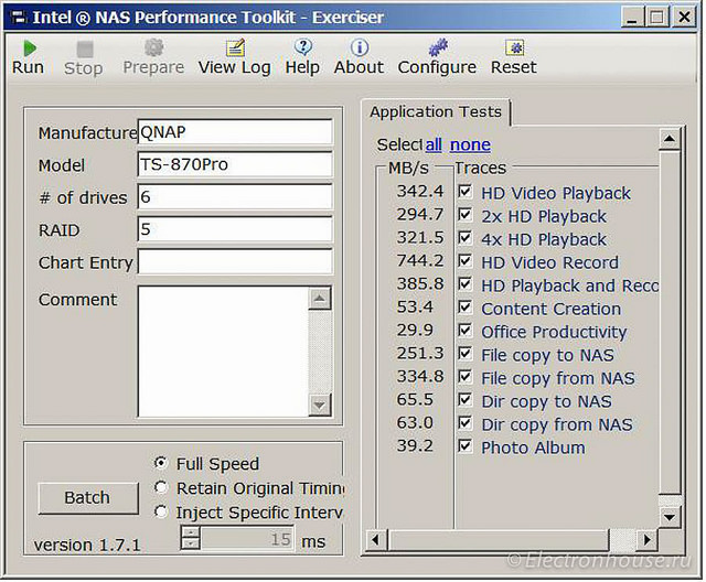 Система хранения медиа данных с 10G доступом - 4 NASPT Sum