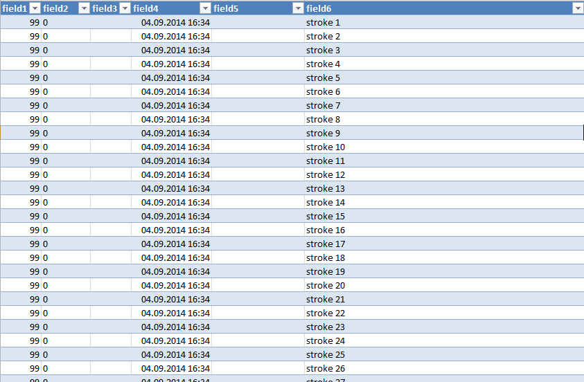 Экспорт данных из PostgreSQL в Excel - 7