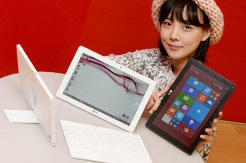 LG презентовала планшет на базе Windows 8.1
