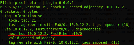 Сети для самых маленьких. Часть десятая. Базовый MPLS - 55 Сети для самых маленьких. Часть десятая. Базовый MPLS - 55