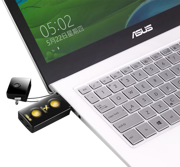 Внешняя звуковая карта Asus Xonar U3 Plus ориентирована на пользователей настольных и мобильных ПК