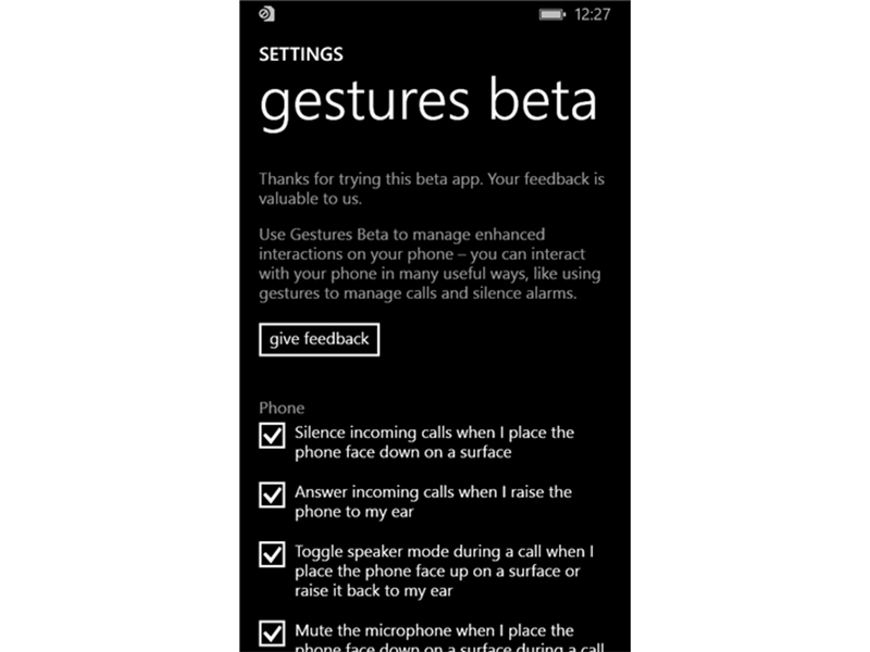Новинки проекта Beta Labs: новые возможности Glance Screen и управление жестами Gestures - 2