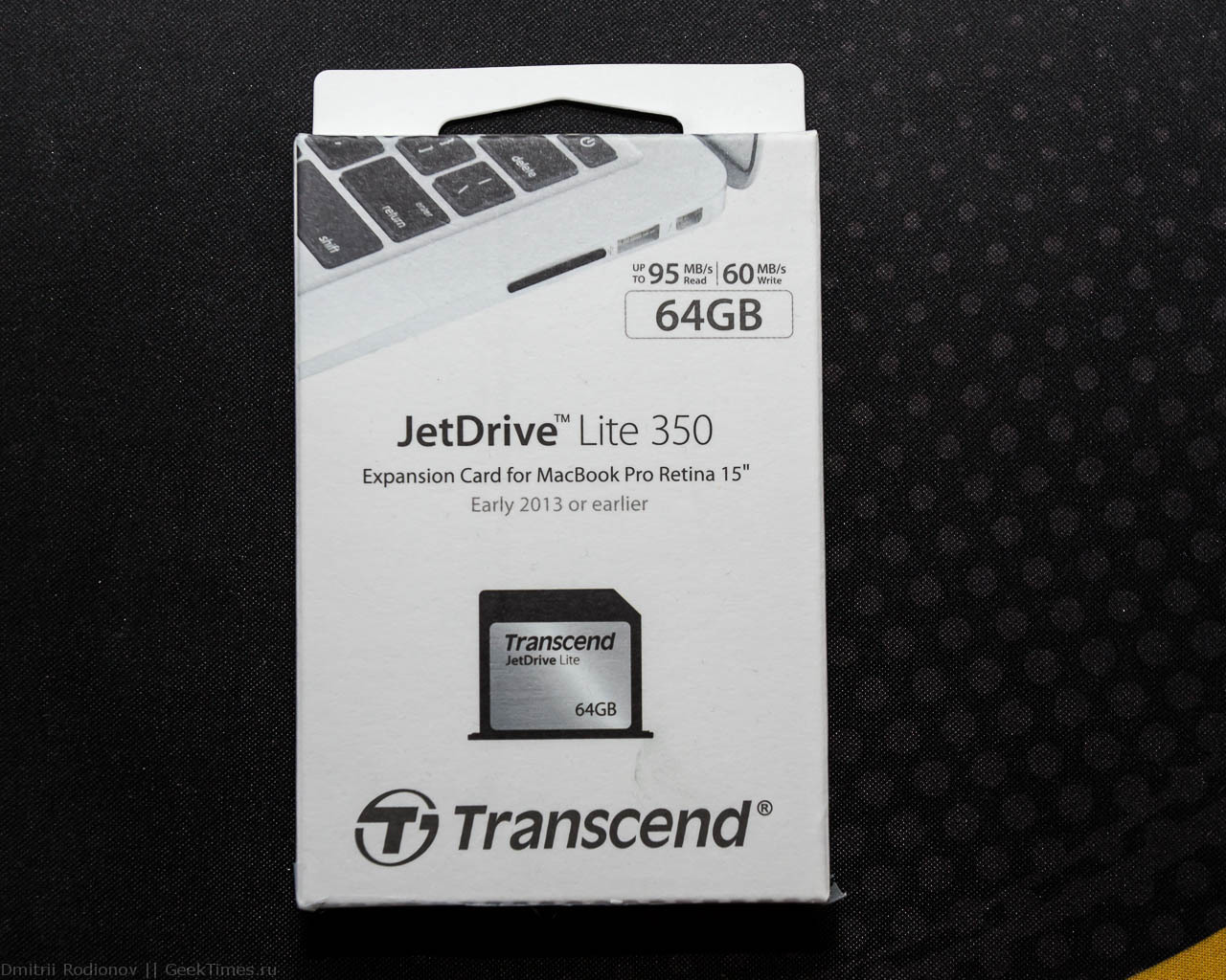 Transcend JetDrive Lite 350 — расширяя сознание MacBook Pro 15" Retina - 3