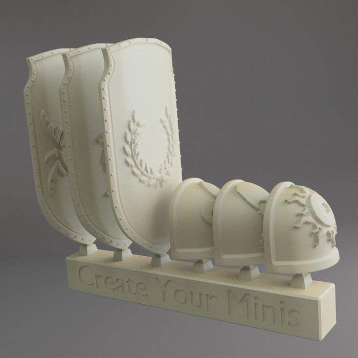 CreateYourMinis — онлайн редактор фантастических мини-фигурок для 3D-печати - 3