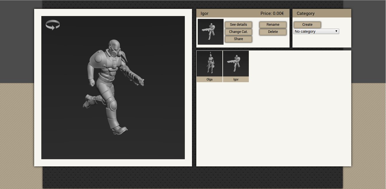 CreateYourMinis — онлайн редактор фантастических мини-фигурок для 3D-печати - 6