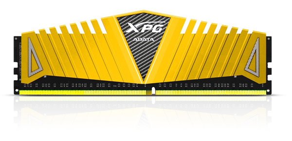 Adata окрашивает радиаторы модулей памяти DDR4 XPG Z1 в золотистый цвет