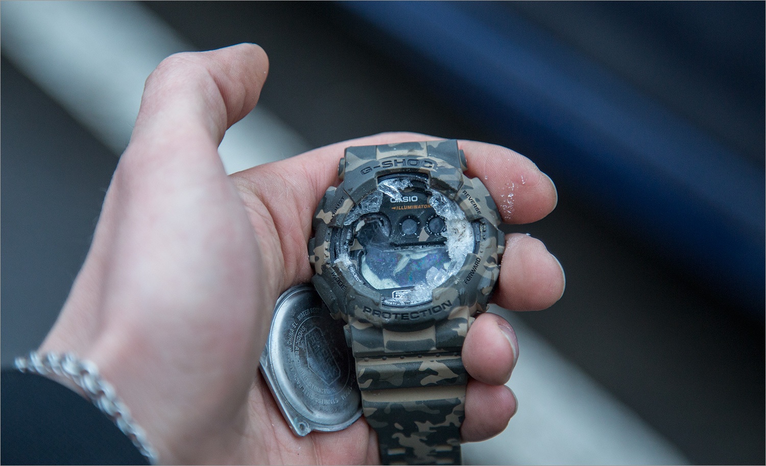 Взрывной краш-тест CASIO G-SHOCK - 27