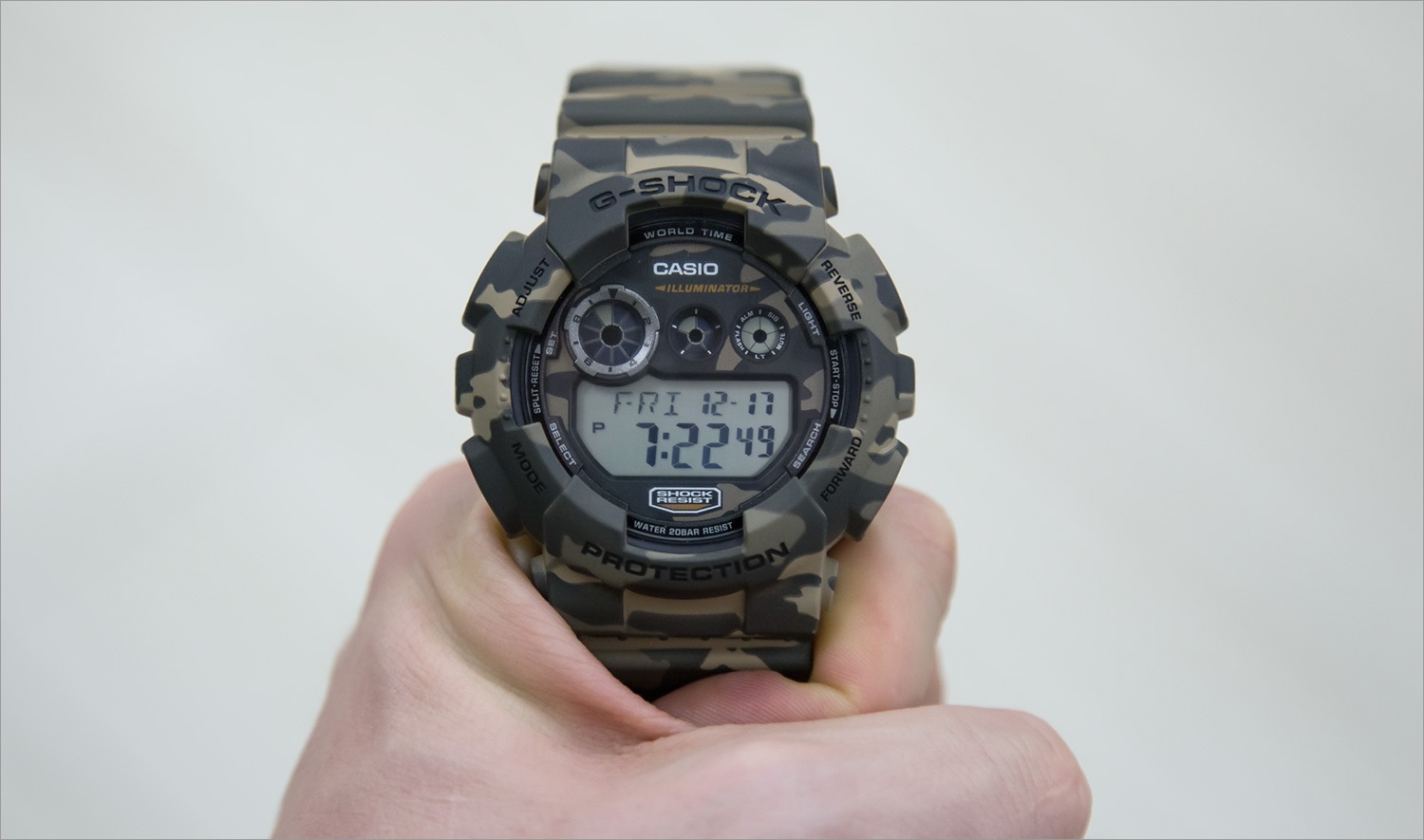 Взрывной краш-тест CASIO G-SHOCK - 42