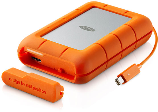 Внешний накопитель в усиленном исполнении LaCie Rugged RAID поддерживает режимы RAID 0 и 1